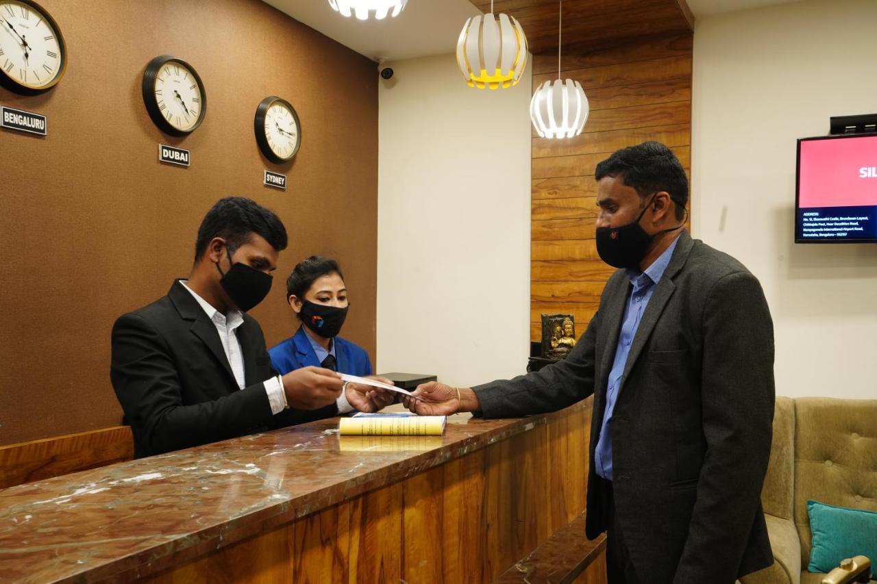 Silicon Inn Hotel Bangalore Airport Devanahalli Exteriör bild